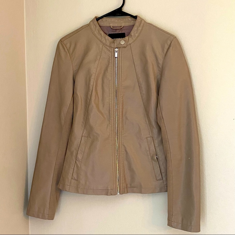 Express leather jacket